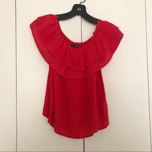 One Clothing Off the Shoulder Blouse